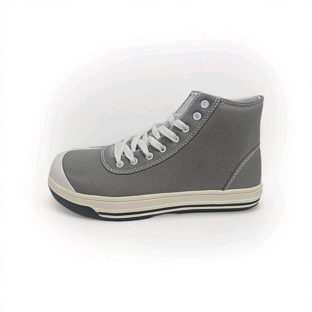 Avenger Work Boots - Blade (A201) Grey High Top Cap Toe Safety - Womens 9.5 Wide